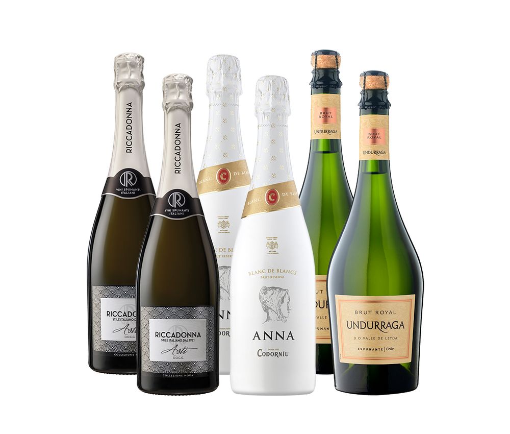 -2x-Undurraga-Brut-Royal-2x-espumantes-Anna-Blanc-de-le-blancs-Codorniu-2x-Riccadonna-Asti