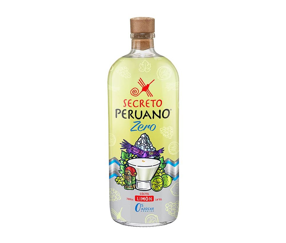 Pisco Sour Secreto Peruano Limon Zero housebar